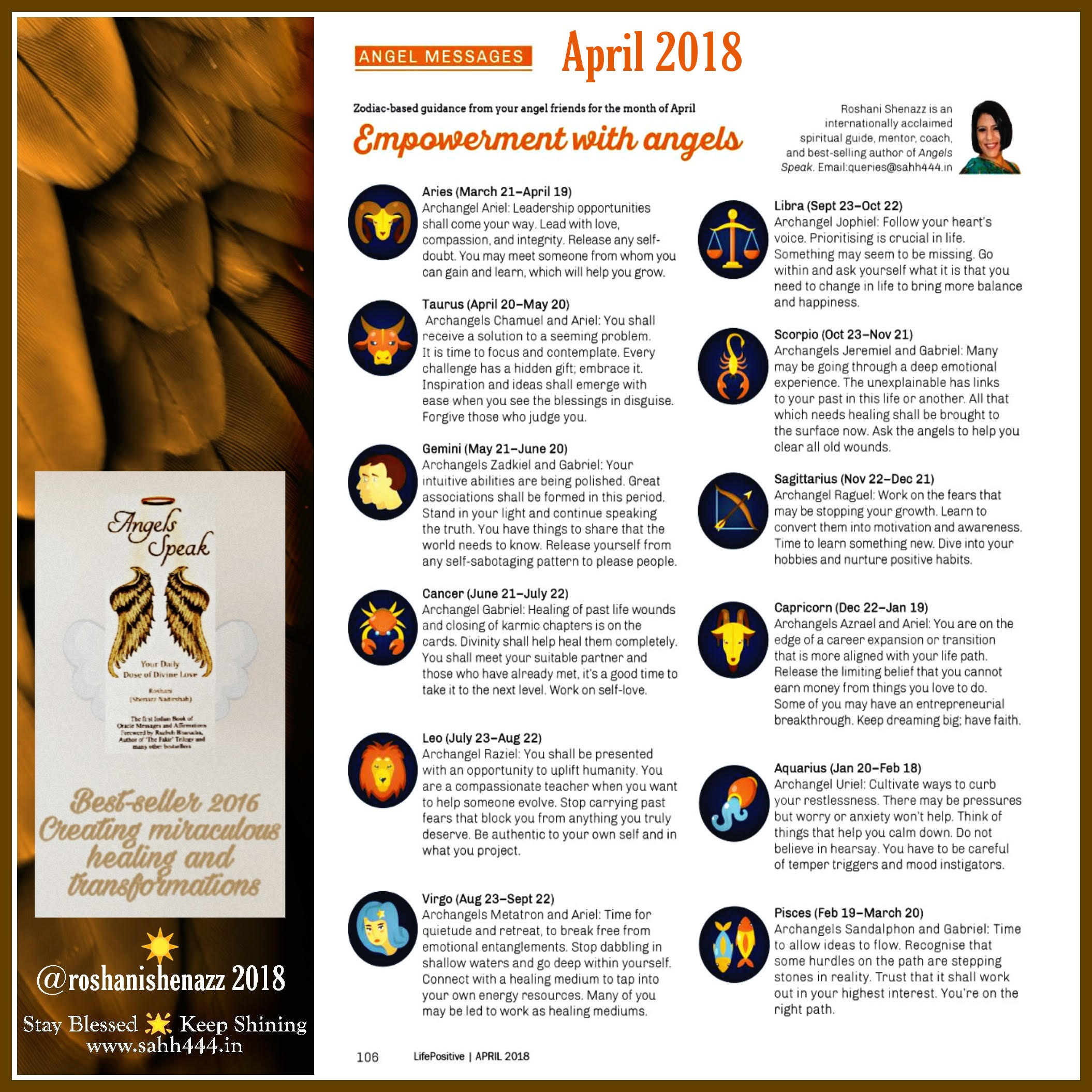 You are currently viewing Angel Messages – April 2018